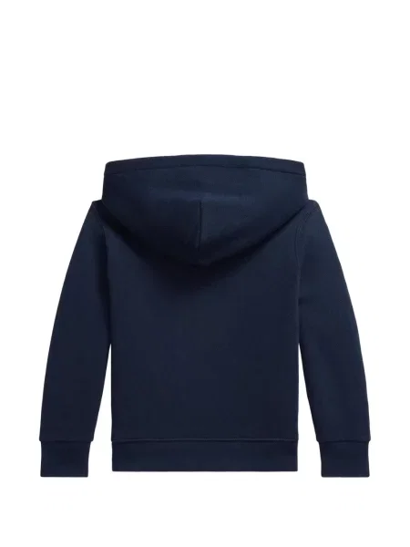 Bluza z kapturem dziecięca Polo Ralph Lauren niebieska