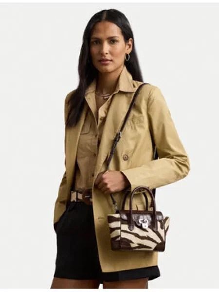 LAUREN RALPH LAUREN Kabelka hnědá