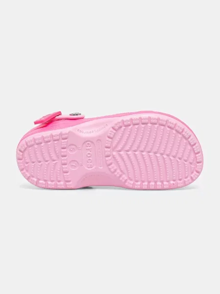 Классические шлепанцы Crocs розовые