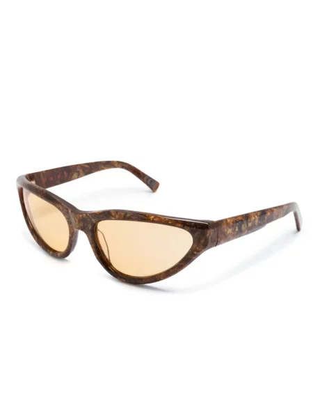 Saulės akiniai Marni Eyewear ruda