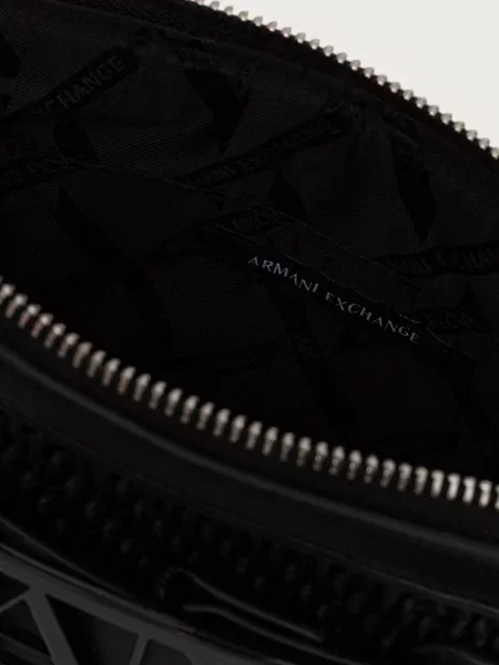 Кожаная сумка шоппер Armani Exchange