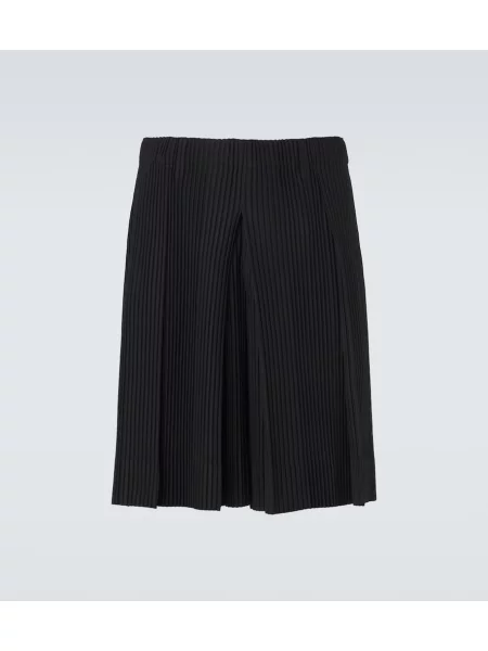 Bermude Homme Plisse Issey Miyake negru