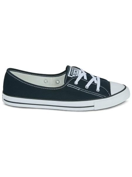 Pantofi Converse din dantelă negru