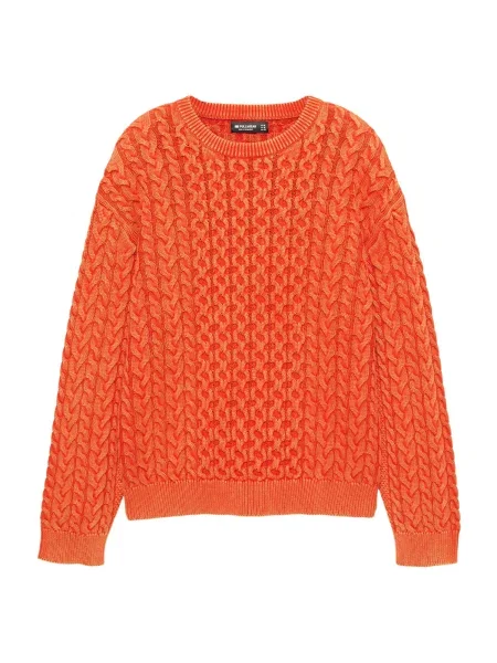 Pull&Bear Svetr PREPPY QUEENS' oranžová