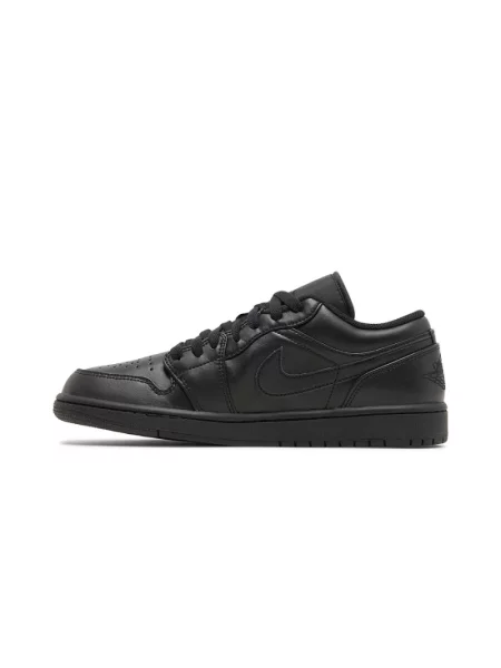 Sneakersy Jordan Air Jordan 1 skórzane czarne