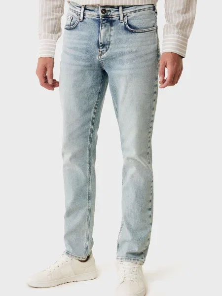 Талія прямі джинси Mexx блакитні