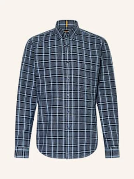 Boss Košile Rickert Regular Fit tmavě modrá modrá