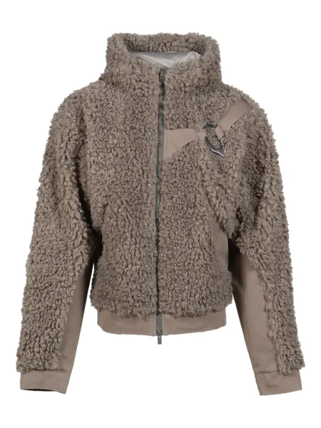 Флийс яке Heliot Emil с качулка кафяво