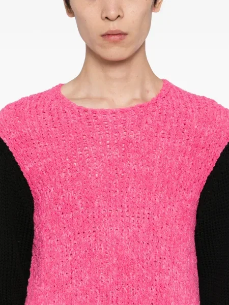 Пуловер Comme Des Garçons Homme Plus розово
