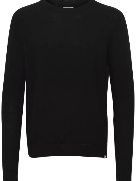 !Solid Pulover negru