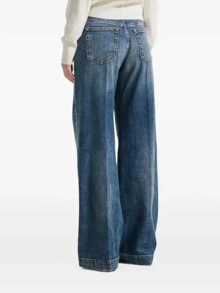 Széles szárú farmer Seventy kék