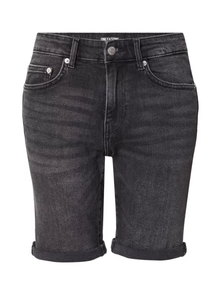 Only & Sons Jeans Ply Life denim negru
