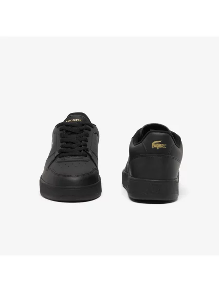 Lacoste Skórzane Sneakersy Court Ace czarne