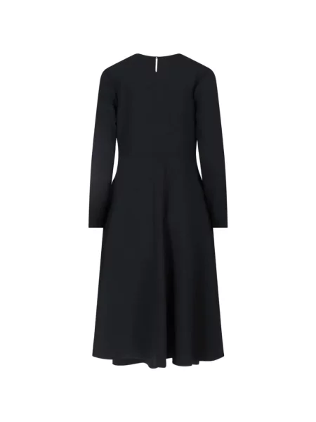 Lung rochie midi Aspesi evazată negru