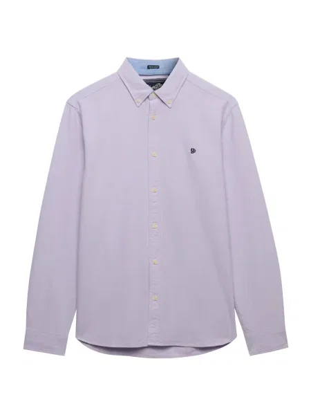 Superdry & Co Cămașă Preppy Oxford mov pastel