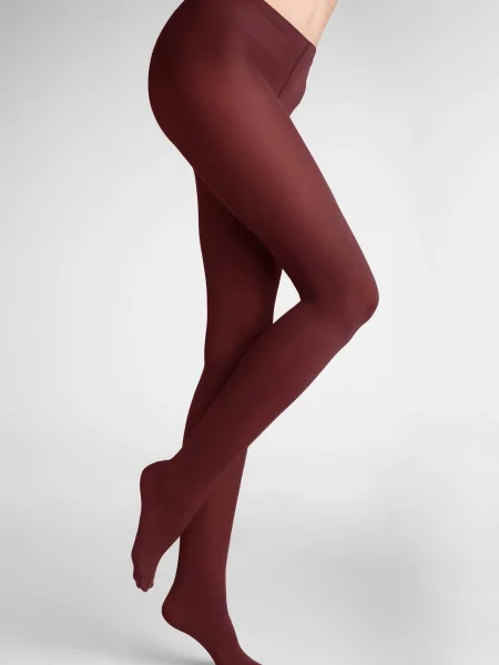 Однотонные женские колготки из микрофибры 60 den чорні