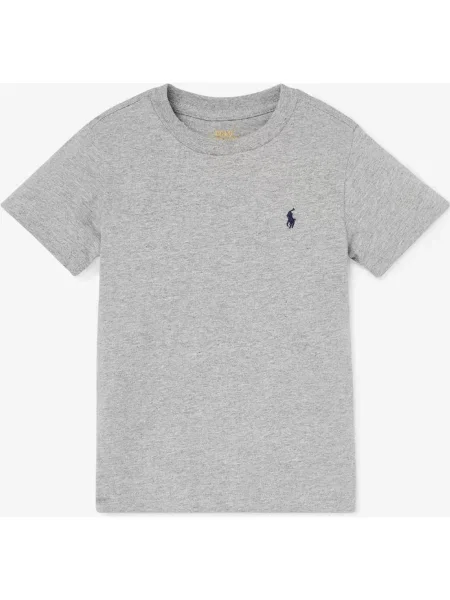Koszulka Ralph Lauren Cotton Jersey Crewneck Dziecięce 5 szary