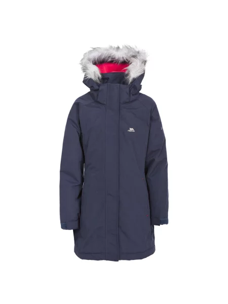 Kurtka Parka Dla Dzieci Girls Fame Wodoodporna niebieska
