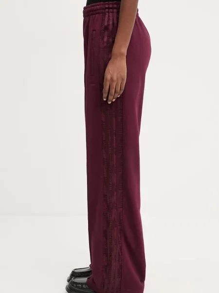 Adidas Originals spodnie dresowe FIREBIRD LACETP bordowe