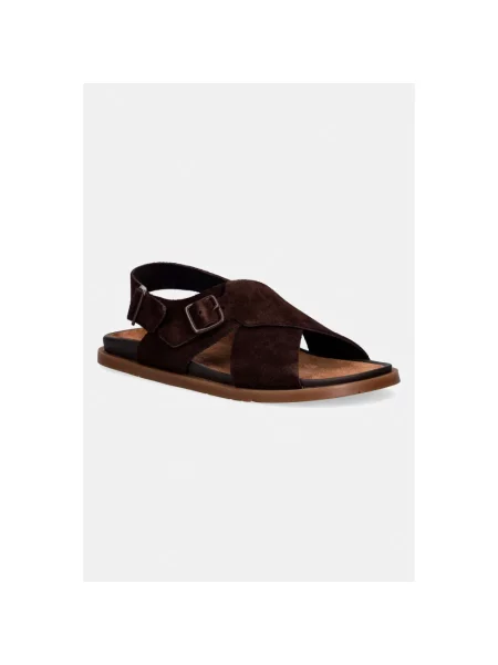 Camper sandały zamszowe Lluc Sandal brązowe