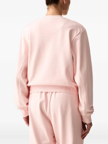 Pulover Adidas By Stella Mccartney cu imagine roz