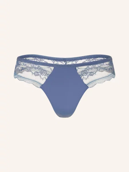 Triumph Kalhotky String Comfort Allure modrá