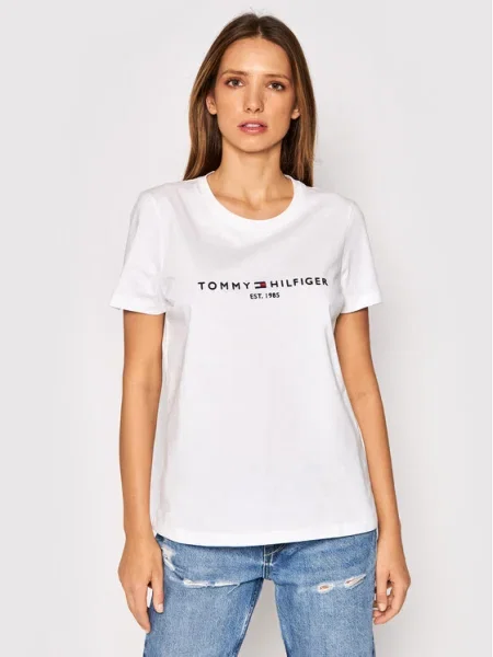 Tričko Tommy Hilfiger biela