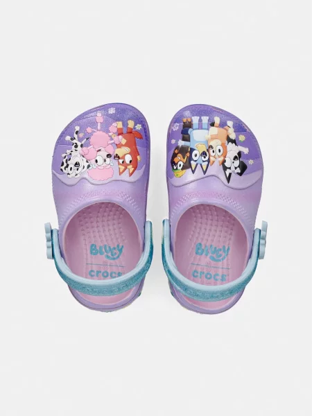 Детские шлепанцы Crocs розовые