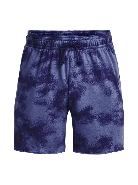 UNDER ARMOUR Sportske hlače Rival sivkasto / ljubičasto plava