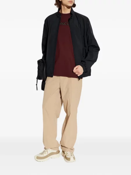 Geacă Moncler cu buzunare aplicate negru