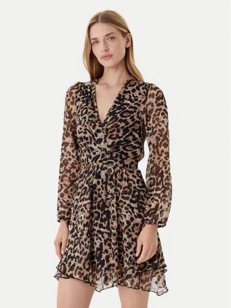 Morgan Vsakodnevna obleka rjava