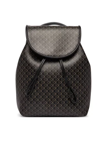 Calvin Klein Σακίδιο Emblem Aop Mini Backpack μαύρο