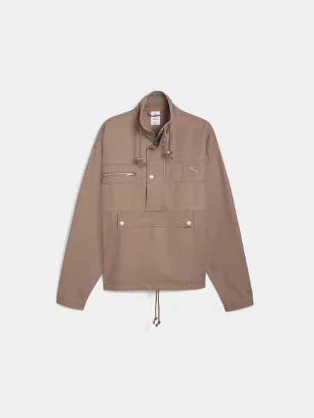 Анорак PUMA x Represent Jacket комбінований верх коричневий