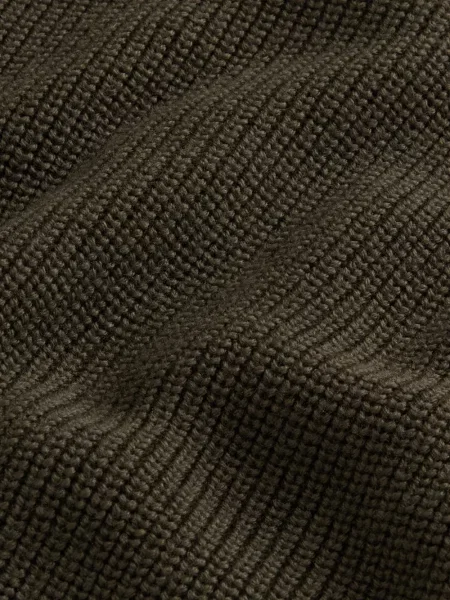 Cardigan Woolrich de lână verde