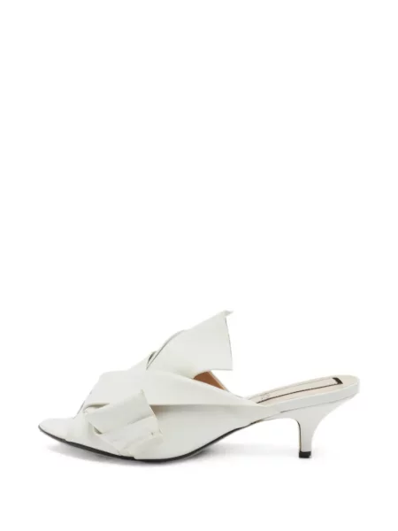 Papuci tip mules N°21 alb
