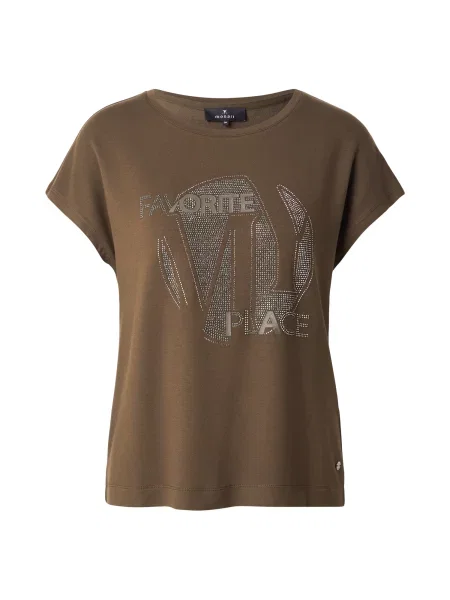 Monari Tricou pământiu / oliv