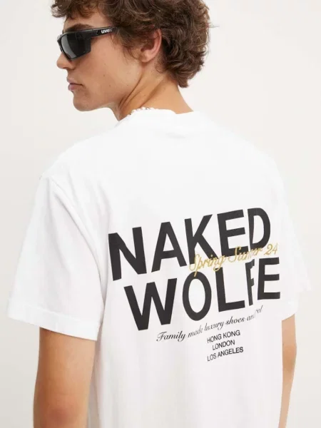 Naked Wolfe póló fehér