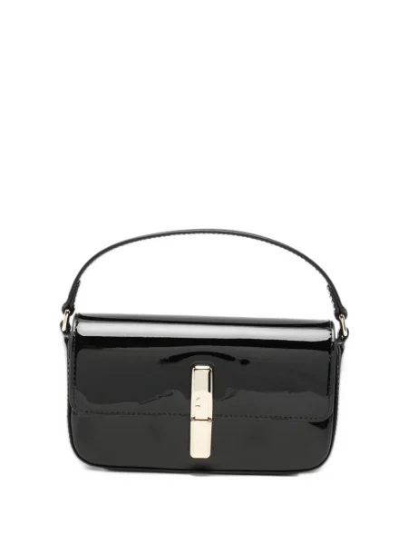Kožená kabelka Furla černá