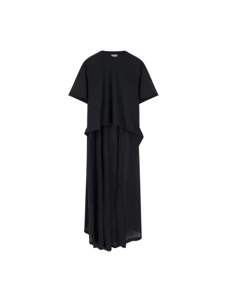 Sukienka koszulowa Balenciaga czarna