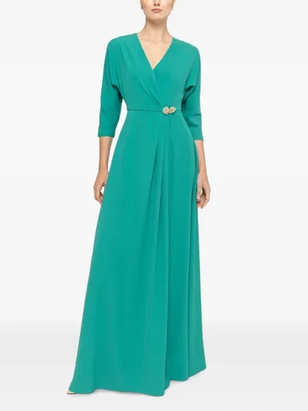Rochie maxi Nissa verde