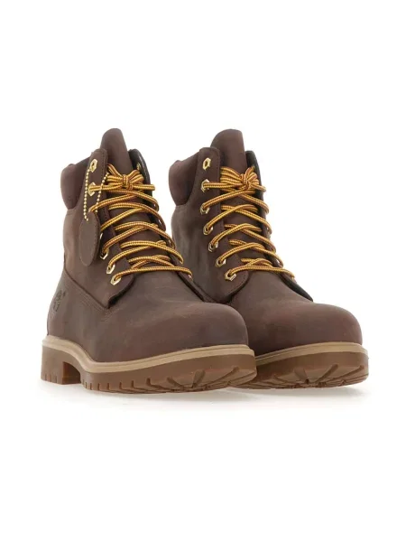 Botki Timberland skórzane wodoszczelne brązowe