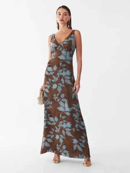 BWLDR Rochie Chelsea / maro albastru