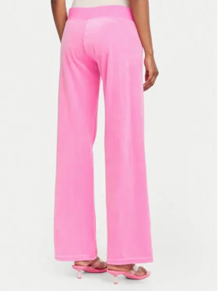 Juicy Couture donji dio trenirke za žene OLD GOTHIC OG STRAIGHT ružičasta