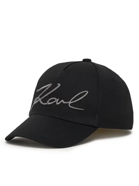 Kšiltovka Karl Lagerfeld Kids S černá