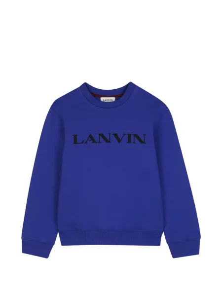 Bluza dziecięca Lanvin Enfant niebieska