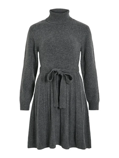 VILA Rochie tricotat VITrine închis gri