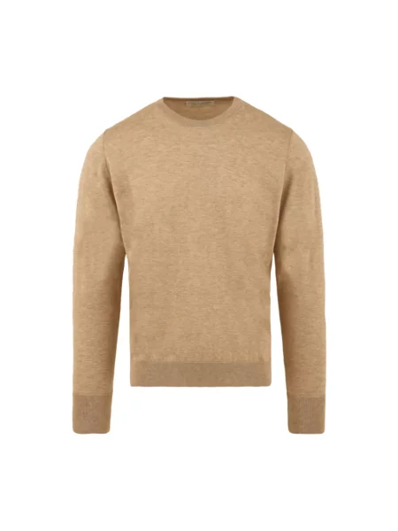 Sweter Filippo De Laurentiis beżowy