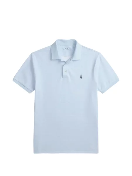 Húzózsinór kötött v-nyakú pólóing Polo Ralph Lauren zöld