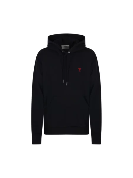 Bluza z kapturem Ami Paris z kapturem czarna