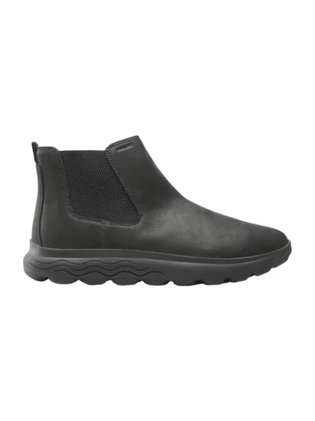 Buty do kostki Geox skórzane czarne